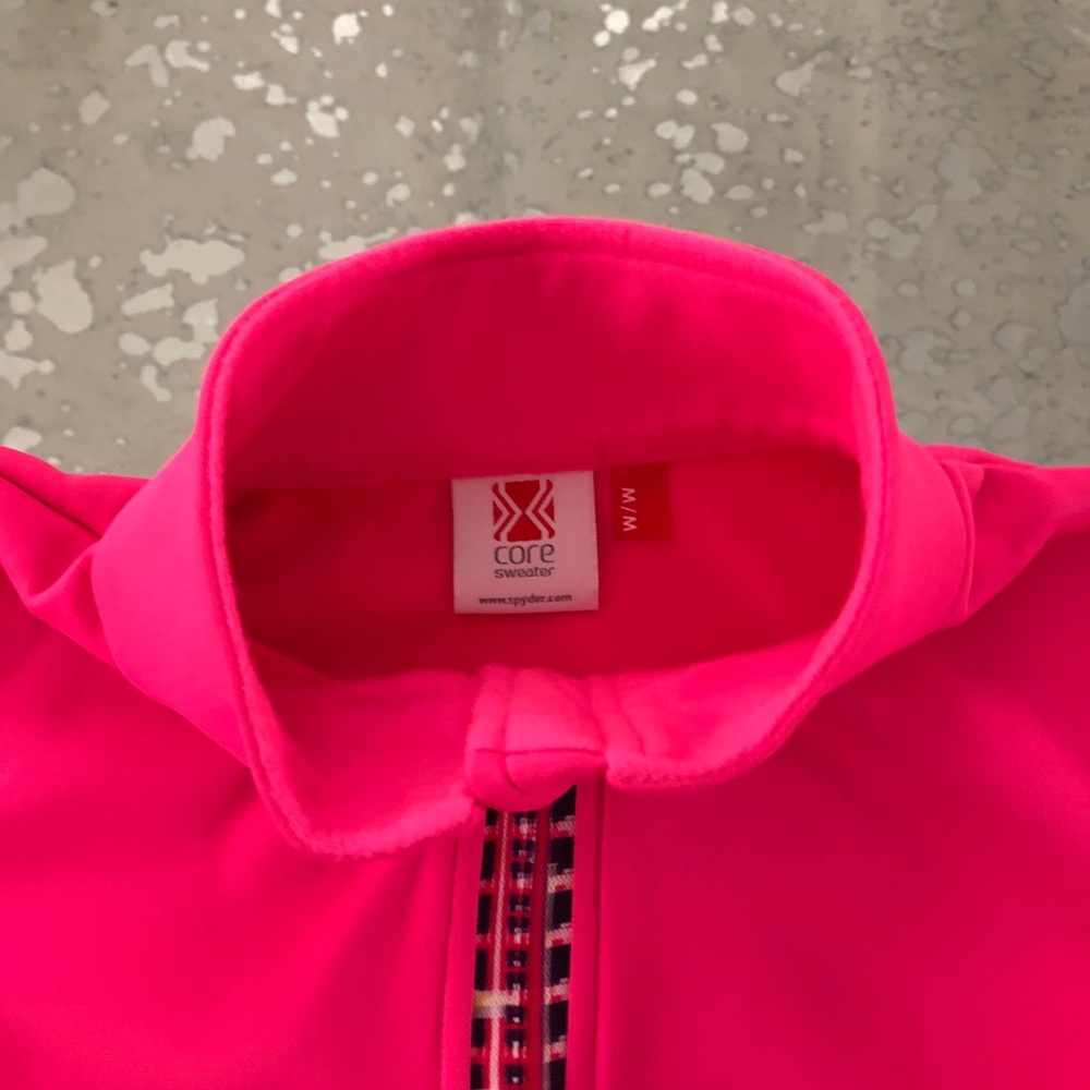 Spyder Core trio mid weight sweater Girl M pink